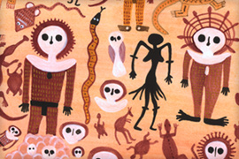 Album Cover Art - Aboriginal Artwork for Didgeridoo Music Album.